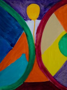 12A-2011-7-BURNING-MAN-16in.X20in.-Acrylic-on-Canvas--